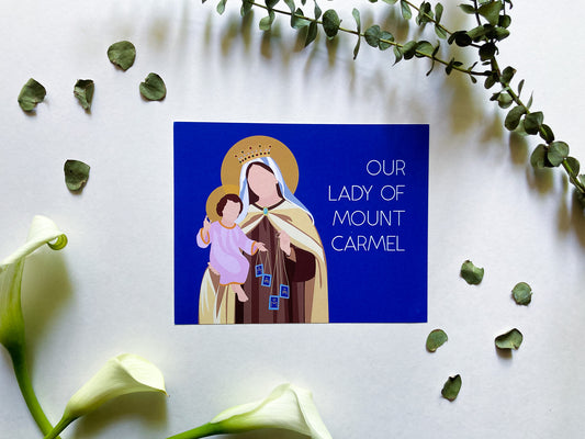 Our Lady of Mount Carmel Print